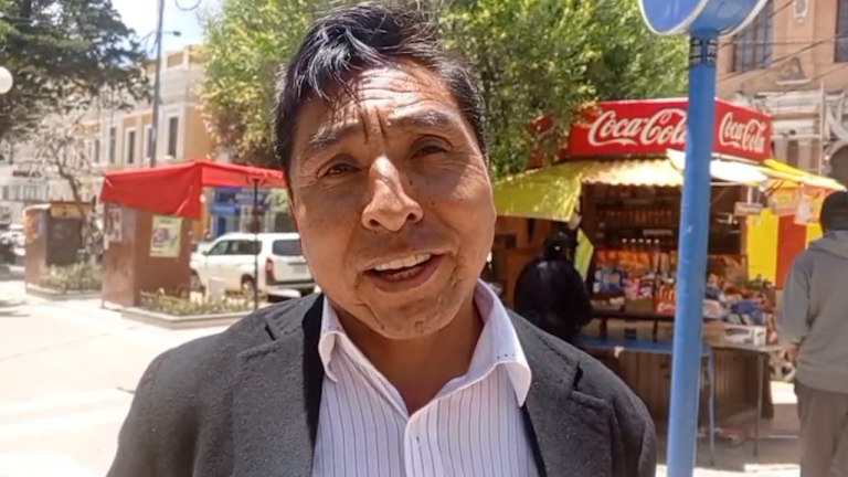 Poiter Layme - Exdirigente campesino de Oruro