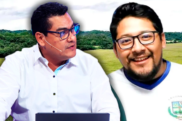 Luis Roberto Flores Orellana - Exdirector de la ABT Santa Cruz y Rafael Arce Mosqueira /Imagen Ilustrativa/