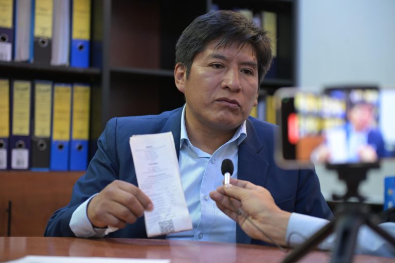 El presidente de la Conapabol, Rubén Ríos. Foto: Emapa