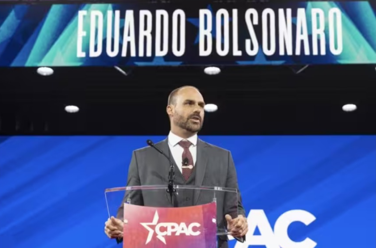 Archivo - Eduardo Bolsonaro. - Europa Press/Contacto/Lev Radin - Archivo