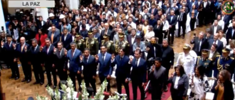 Paz marca cambio de rumbo con gabinete meritocrático y distanciamiento de organizaciones sociales, pero con exautoridades en sus filas Posesión del gabinete de ministros del nuevo gobierno