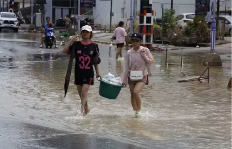 Imagen de archivo de las fuertes inundaciones en Tailandia.- Europa Press/Contacto/Sun Weitong