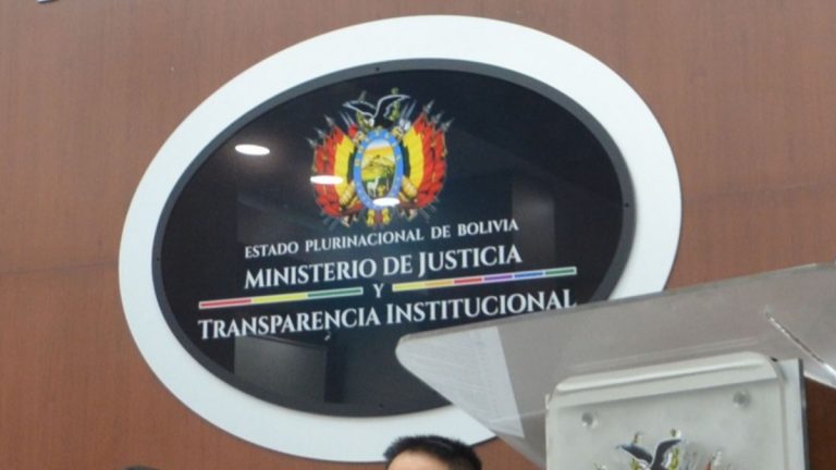 Ministerio de Justicia y Transparencia /Foto: ANF/