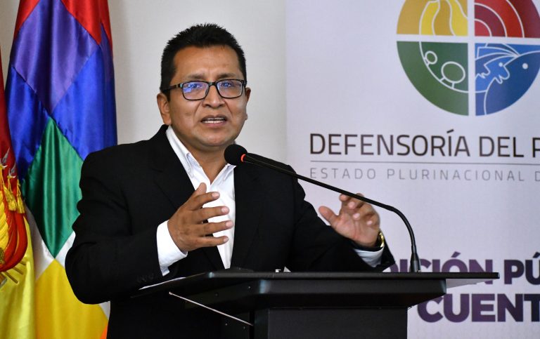 Pedro Callisaya - Defensor del Pueblo / Foto: ABI /