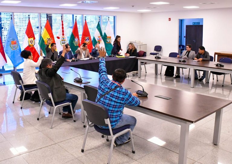 Comisión Mixta concluye selección de postulantes a vocales y remiten lista con 259 aspirantes Comisión Mixta de Constitución aprueba informe final sobre selección de vocales del TSE y remite proceso a la ALP /Foto: Cámara de Senadores /