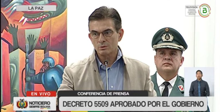 Conferencia de prensa presidente Rodrigo Paz