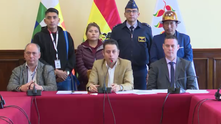 Vicepresidencia y bancadas de la ALP alcanzan acuerdos para agilizar procesos pendientes, entre ellos los judiciales y designación de Contralor Conferencia de prensa del vicepresidente Edmand Lara