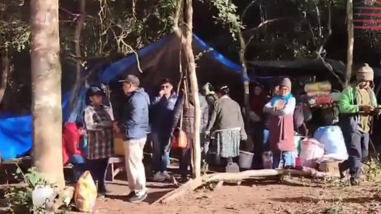 Vigilia de activistas y comunarios en Tariquia