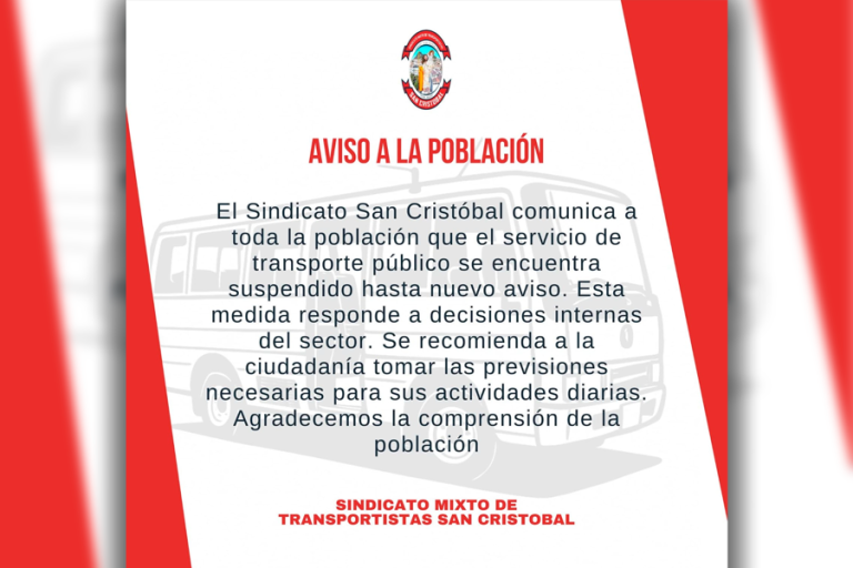Choferes de Chuquisaca suspenden actividades, repliegan vehículos y convocan reunión de emergencia Comunicado transporte Chuquisaca 18 de diciembre 2025
