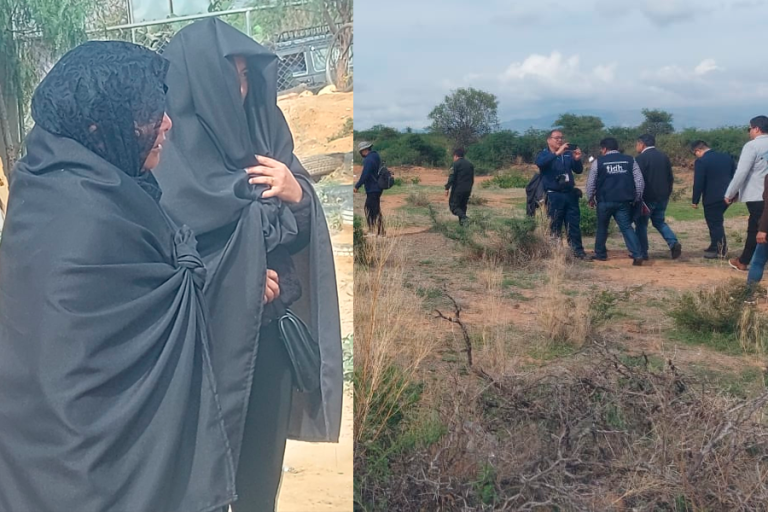 Familiares de las víctimas de Cotapachi y comisión de fiscales visitan la zona donde se produjeron enfrentamientos / Fotos: Fides Cochabamba