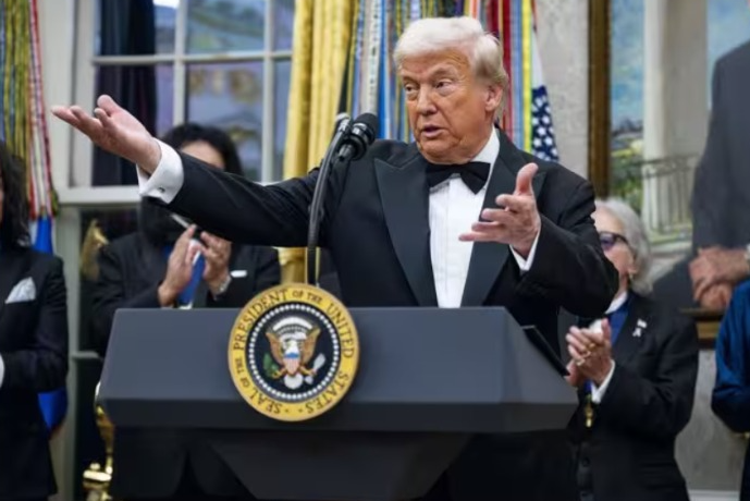 EEUU incauta un petrolero frente a las costas de Venezuela Donald Trump, presidente de EEUU. - Europa Press/Contacto/Bonnie Cash - Pool via CNP